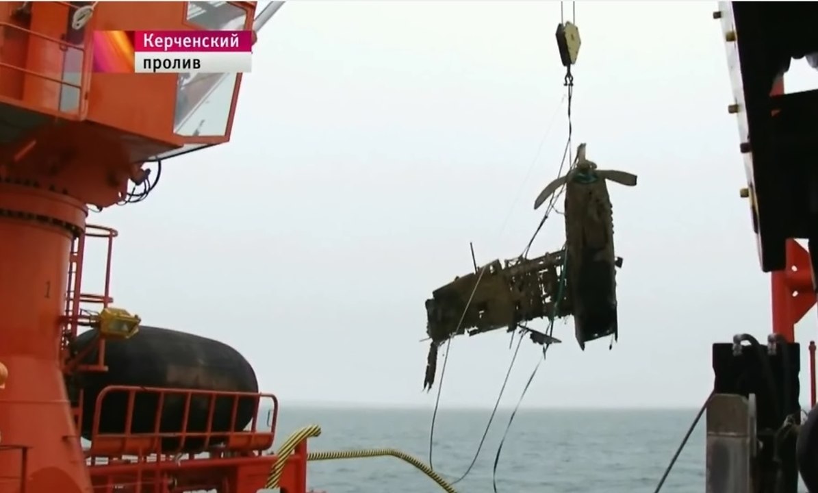 В Керченском проливе обнаружили сразу три советских штурмовика ИЛ-2.