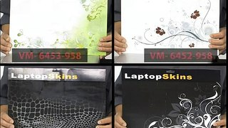 Your Design Laptop-Folie im dunklen Lederdesign, 25,5 x 38 cm