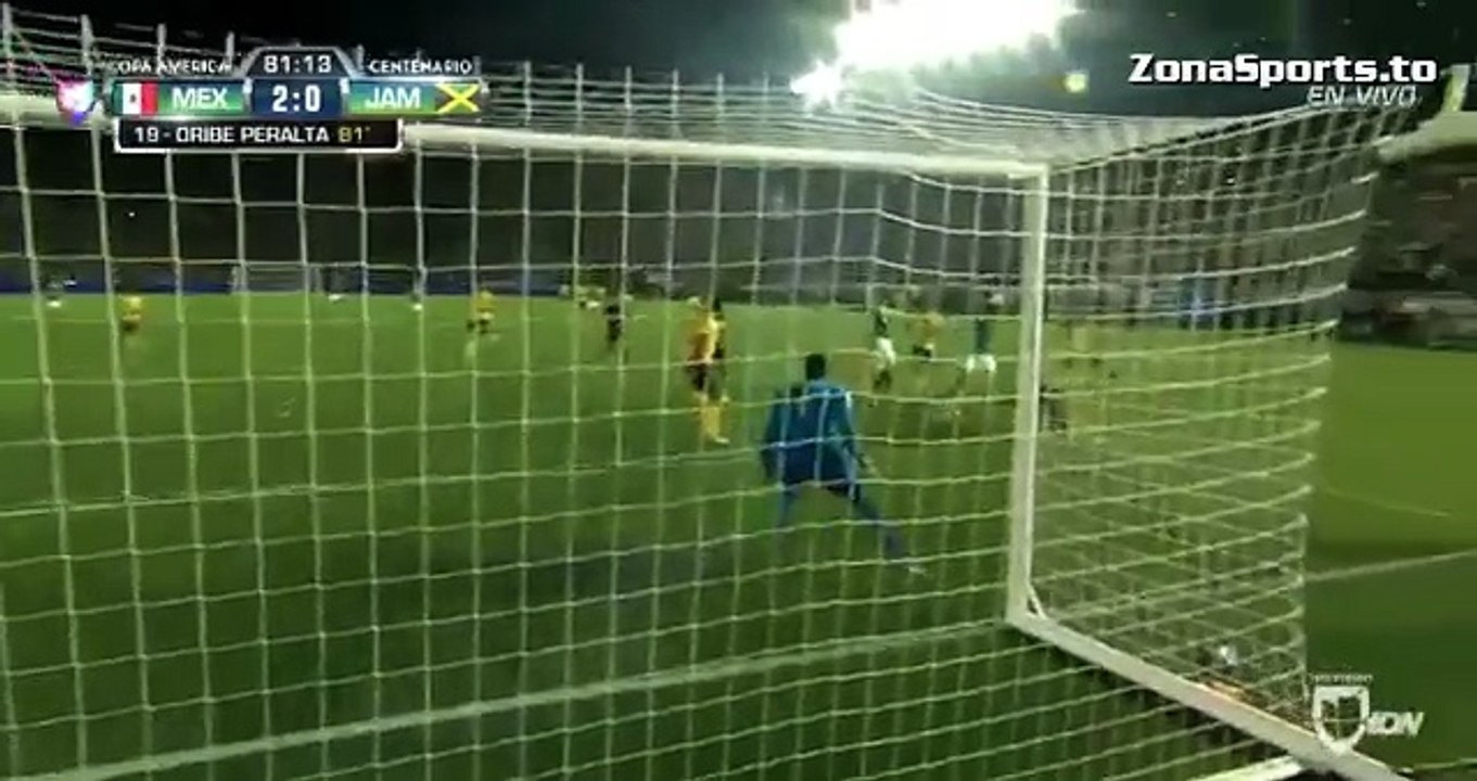 Oribe Peralta Goal ~ Mexico vs Jamaica 2-0