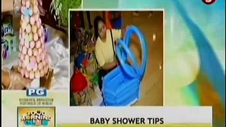 Tips for Organizing a Baby Shower - Amy Perez Baby Shower Good Morning Club 11/27/2012