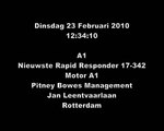 A1 Nieuwste Rapid Responder Ambu 17-342 Motor A1 Pitney Bowes Management Jan Leentvaarlaan RT