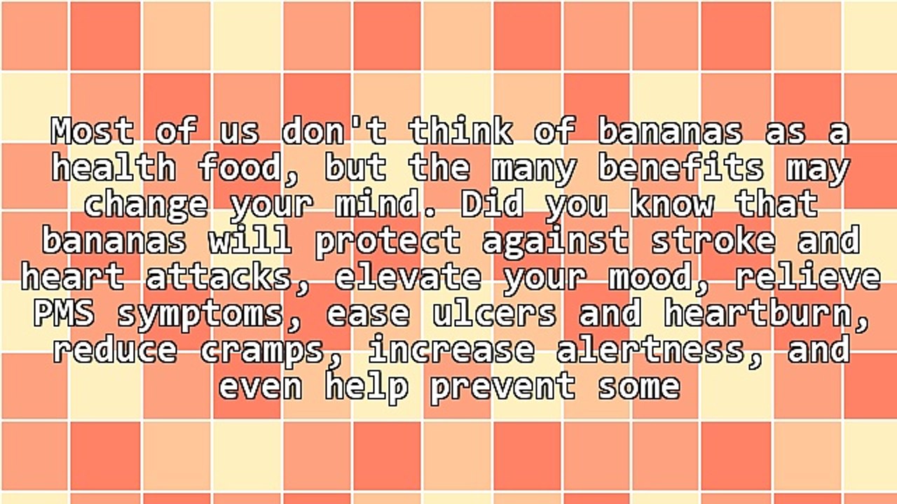 Superfood: BANANAS