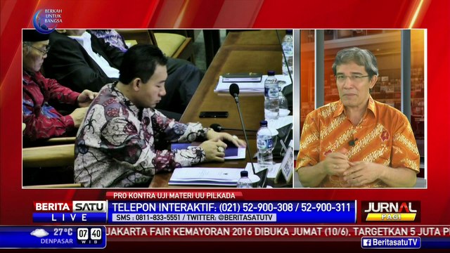Dialog: Pro Kontra Uji Materi UU Pilkada #3