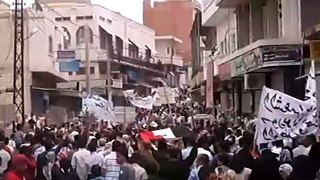 مظاهرة مدينة بنش في ادلب 27-5-2011