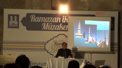 Erzurum-Prof. Dr. Alyılmaz: Minare, Türklerin İslama Hediyesidir