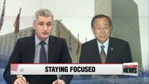 UN chief Ban Ki-moon vows to concentrate on job until term ends
