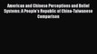Download American and Chinese Perceptions and Belief Systems: A People's Republic of China-Taiwanese