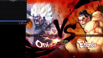 Super Street Fighter IV Speedrun World Record- Easiest (4:10.57)