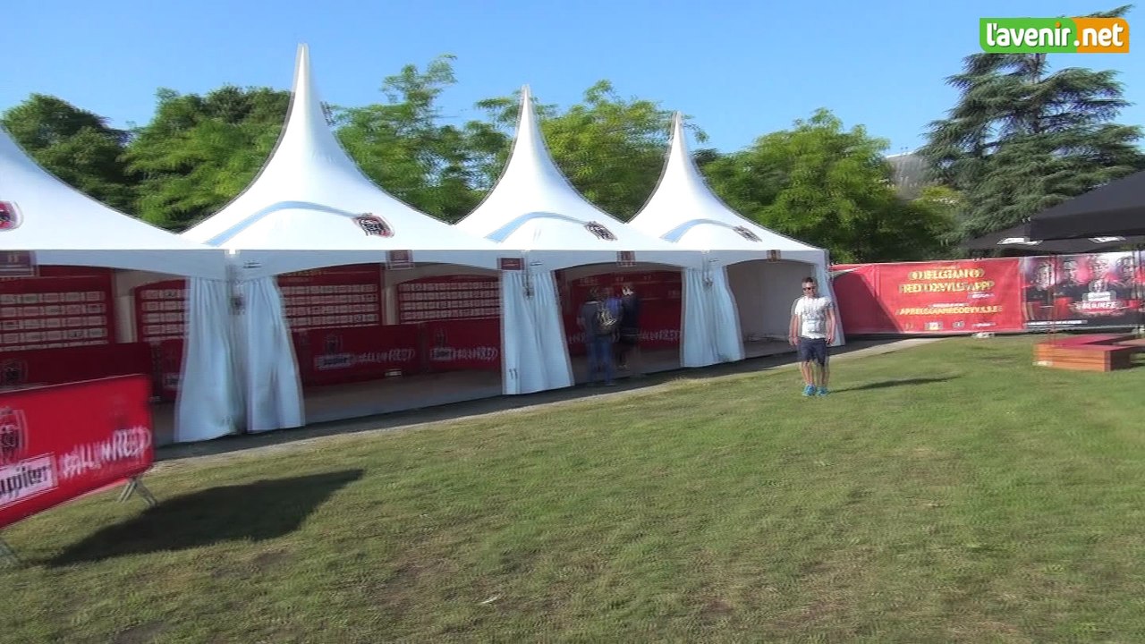 Diables rouges: le centre de presse au Haillan pour l'Euro 2016