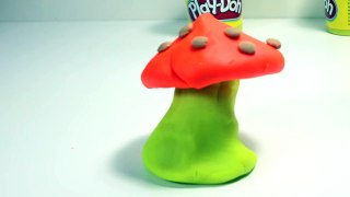 Play Doh Peppa Pig | Play Doh Mushroom Peppa Pig Surprise Egg Toys
