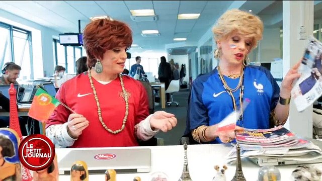 Catherine et Liliane s'engueulent dans Le Petit Journal à cause de... l'Euro ! Regardez