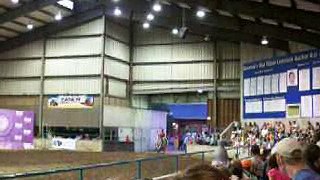 8/10/09 Wisconsin State Fair_horse barrel racing 1