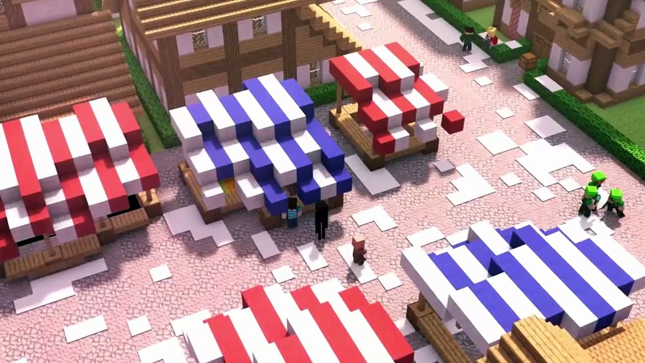 Top 10 Minecraft Animations oF 2016