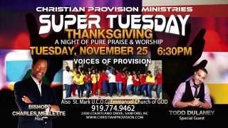 Super Tuesday Thanksgiving Service | Nov. 25, 2014