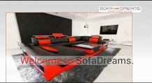 Shop For Monza Sectional Leather Sofas - Sofadreams.com