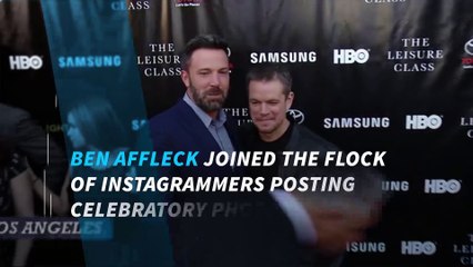 Ben Affleck honors BFF Matt Damon on National Best Friends Day