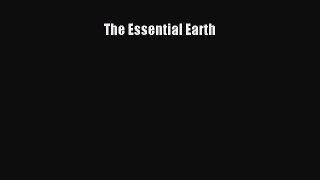 Read Books The Essential Earth E-Book Free