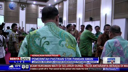 Sejumlah Menteri Gelar Rapat Terkait Pangan Selama Ramadan