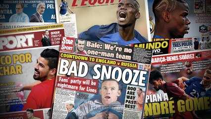 Les Anglais vivent déjà l'enfer à Marseille, le Barça veut contrarier Mourinho