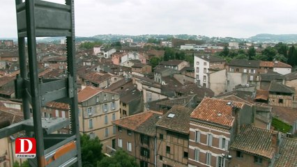 Visite de chantier à la cathédrale d'Albi