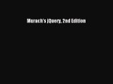 Read Murach's jQuery 2nd Edition PDF Online