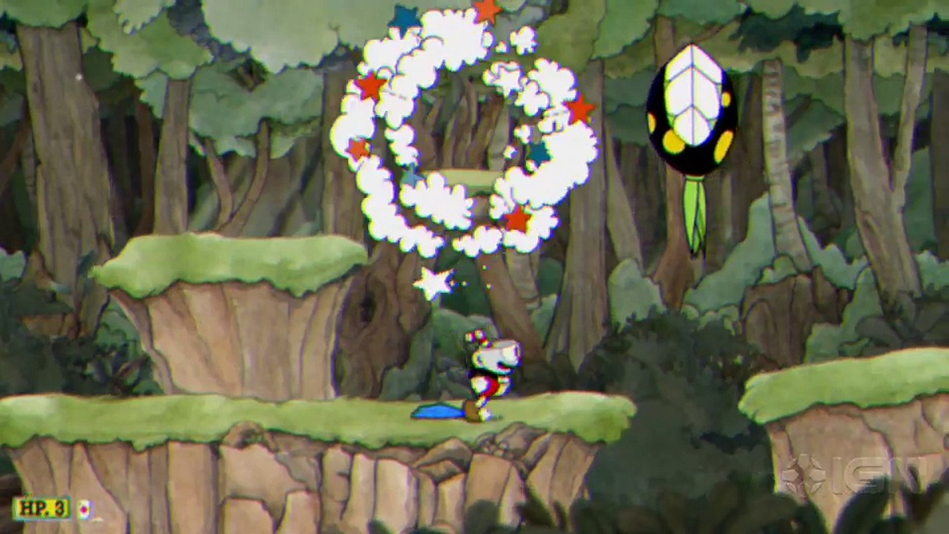 ⁣Cuphead Platforming Gameplay Reveal - IGN Video
