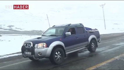 Ovit'e haziran ayında kar yağdı