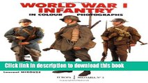 Download World War I Infantry In Color Photographs (Europa Militaria)  Ebook Online