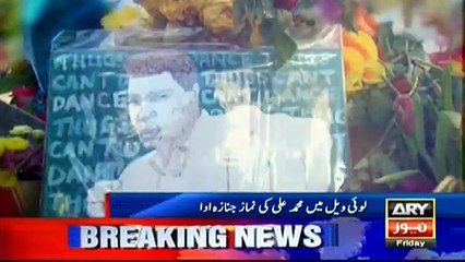 Thousands gather for  funeral honoring Muhammad Ali