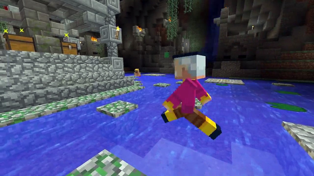 Minecraft : Wii U Edition - Battle Mini Game