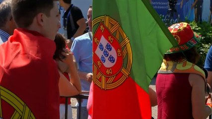 Portugal - Ronaldo & co. s'entrainent à Marcoussis