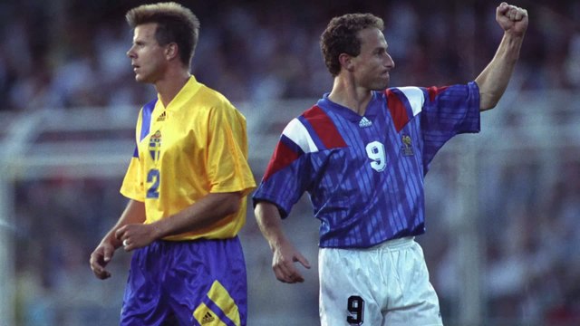 Foot - Euro : Les premiers matches de Bleus à l'Euro en images