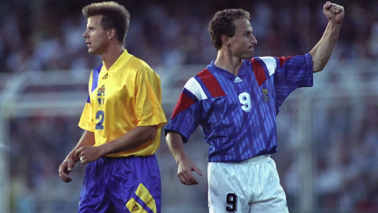 Foot - Euro : Les premiers matches de Bleus à l'Euro en images