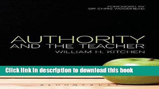 Read Authority and the Teacher  Ebook Free