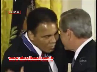Muhammed Ali, George Bush'a böyle cevap vermişti
