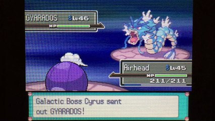 Pokemon Platinum - Galactic Boss Cyrus (Final Battle)