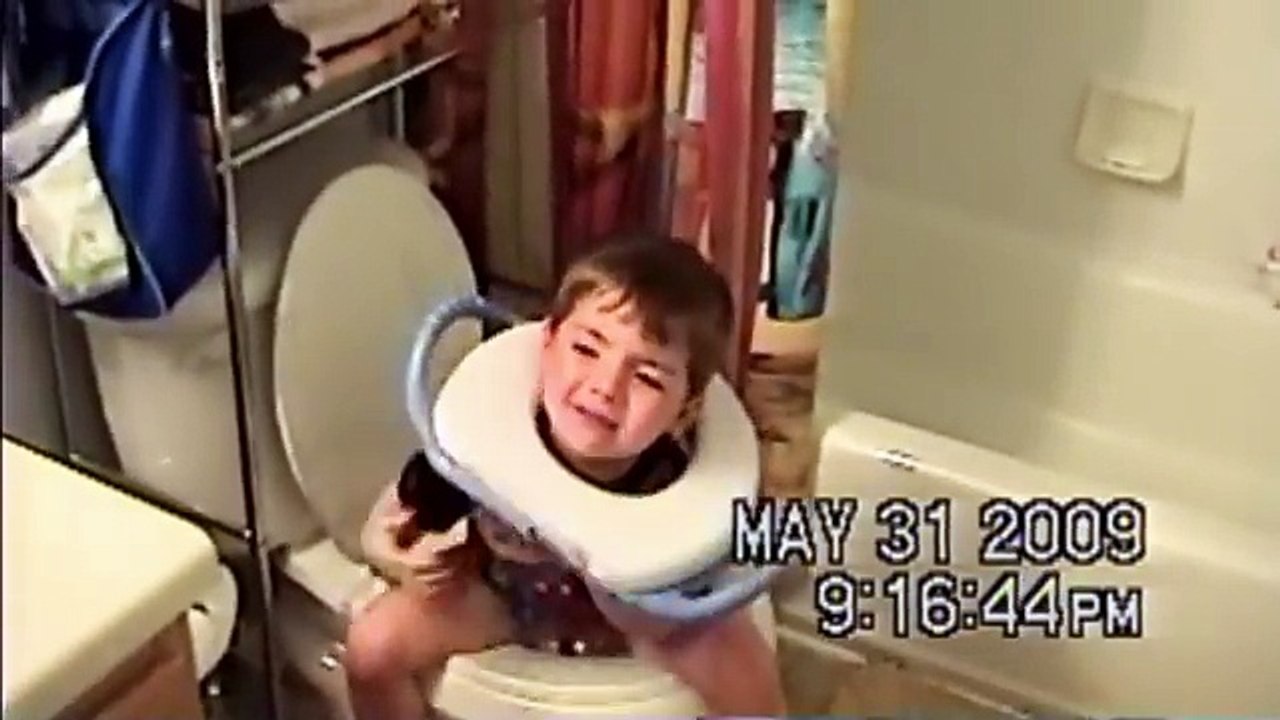 Kids Stuck In Stuff