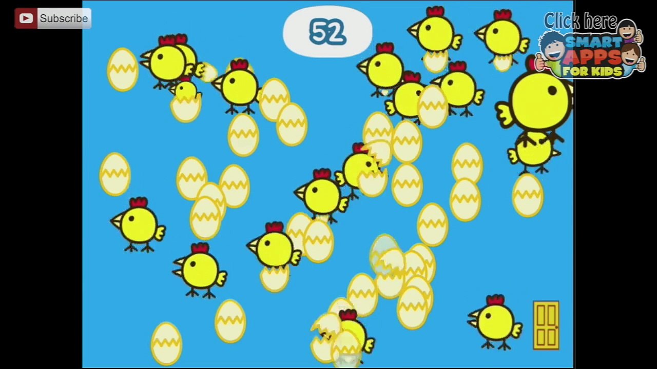 Peppa Pig Happy Mrs Chicken Part 1   Ellie   iPad app demo for kids