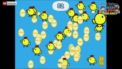 Peppa Pig Happy Mrs Chicken Part 1   Ellie   iPad app demo for kids