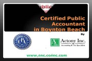 Certified Public Accountant Boynton Beach
