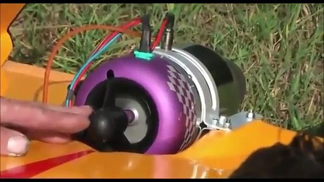 RC Jet - Jet Turbine Powered RC Plane First Take off