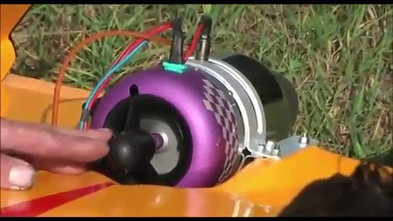 RC Jet - Jet Turbine Powered RC Plane First Take off