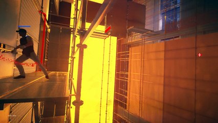 Mirror's Edge Catalyst - Reunion: Access Roof Formal Introduction View of City Cutscene Sequence