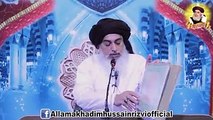 Khadim Hussain Rizvi جو انسان ان میں سے ایک بھی چیز کا منکر ہو وہ مسلمان نہیں ہو سکتا. ضرور سنیئے اور شیئر کیجئے گا  لبیک یارسول اللہﷺ