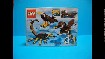 Lego 31004  Fierce Eagle Build Review (레고 독수리)