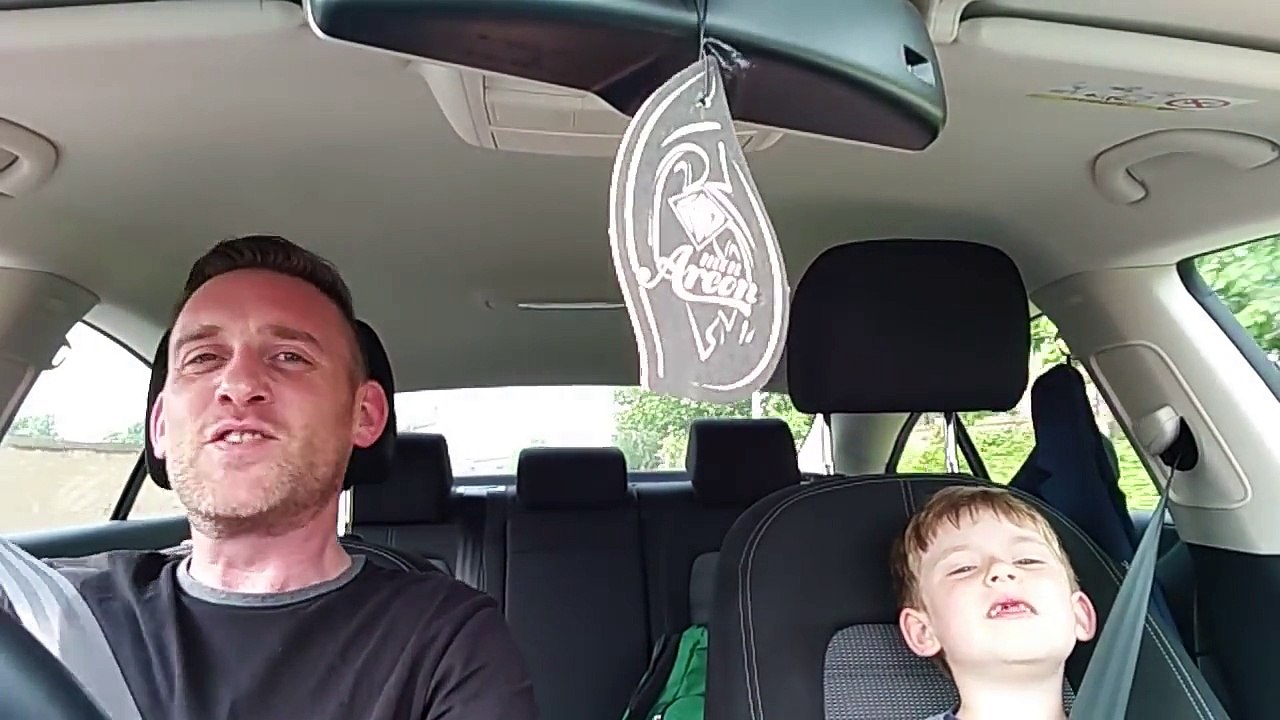dad and son