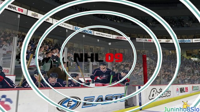 NHL 09-Dynasty mode-Columbus Blue Jackets vs Washington Capitals-Game 24