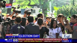 Jokowi Gunakan Hak Pilih di TPS 27 Menteng