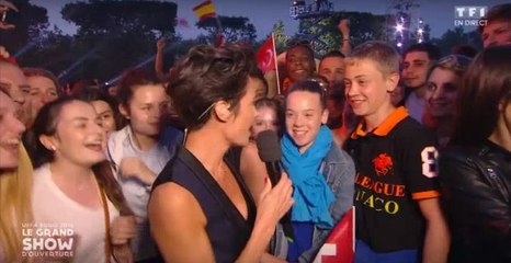 Euro 2016 - Show d’ouverture : Alessandra Sublet met un énorme vent à un enfant (vidéo)