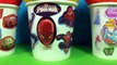 Play doh ICE CREAM surprise eggs Disney Pixar Cars MARVEL Spiderman Disney PRINCESS Play Doh